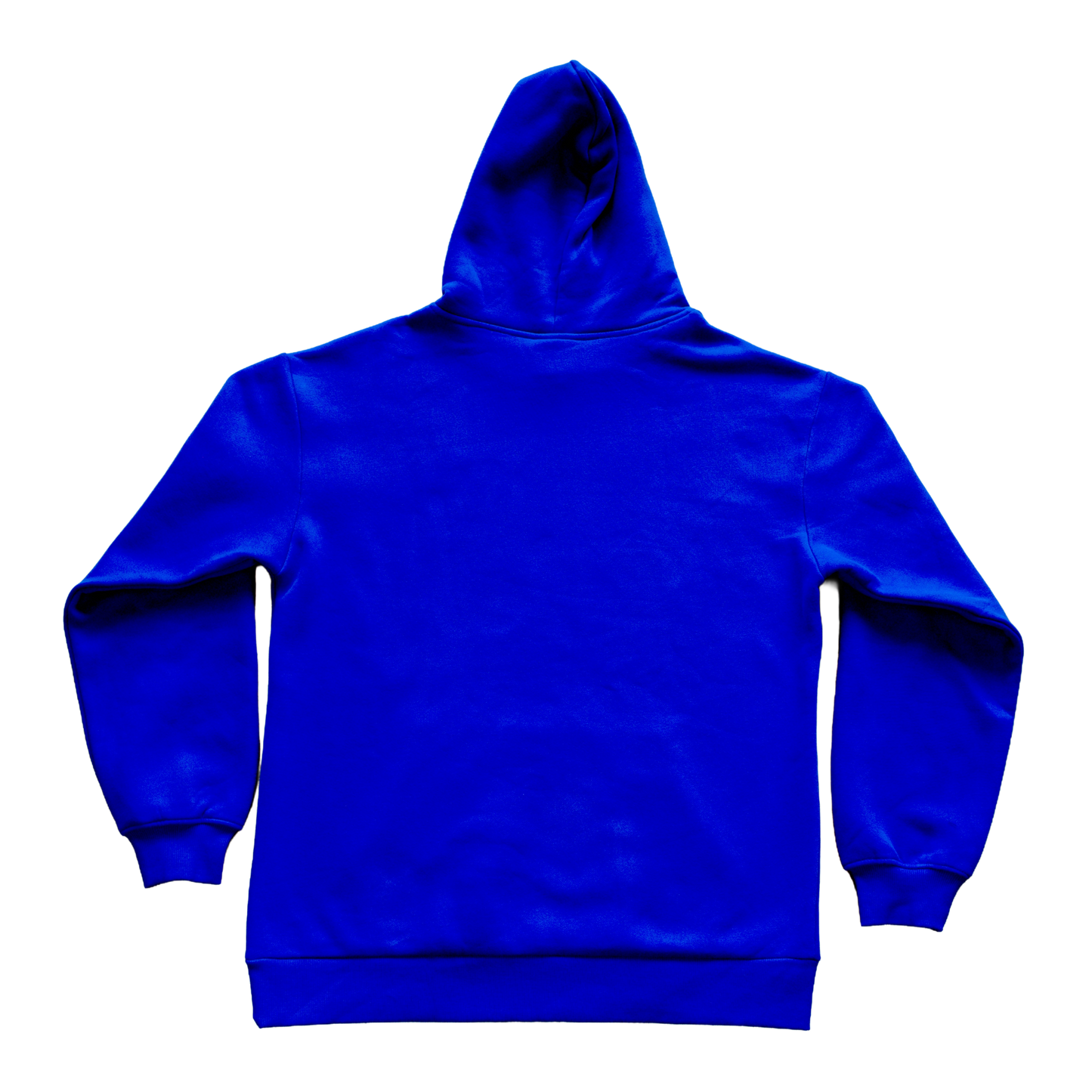 Blue script hoodie