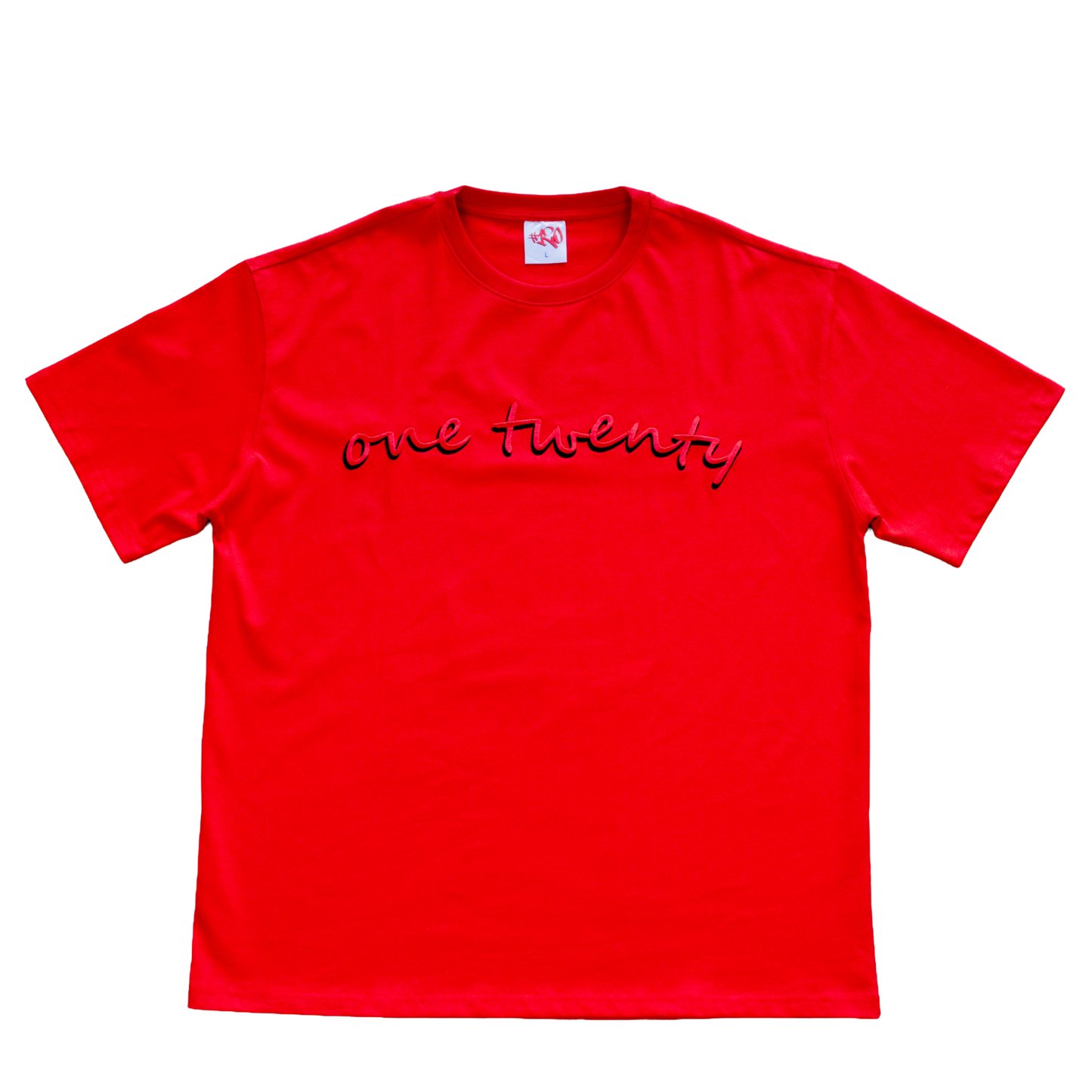 One twenty script oversized t-shirt