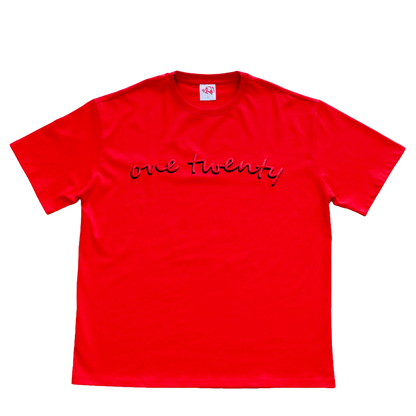 One twenty script oversized t-shirt - ONE TWENTY
