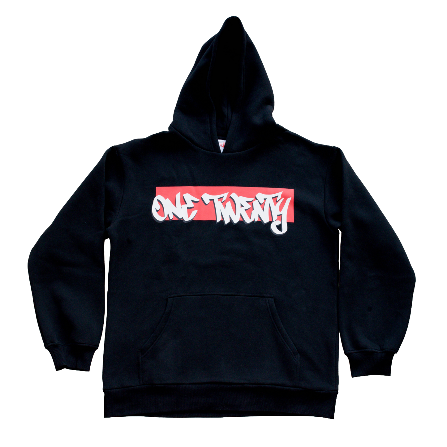 One twenty print hoodie