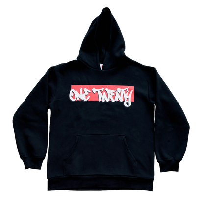 One twenty print hoodie ONE TWENTY